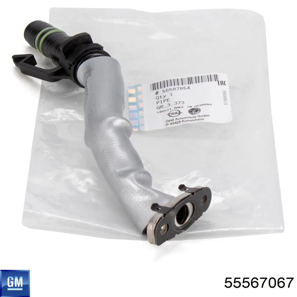 Compre 55567067 General Motors Mangueira (cano derivado) de esfriamento por líquido de turbina, linha de combustível de retorno