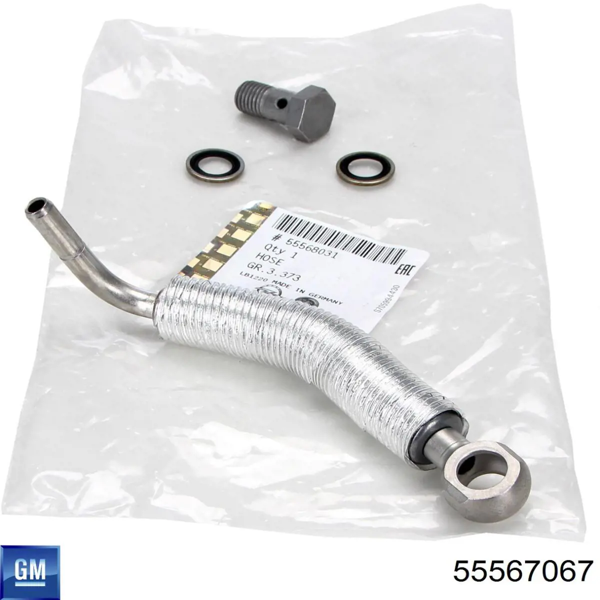 Mangueira (cano derivado) de esfriamento por líquido de turbina, linha de combustível de retorno General Motors 55567067 preço, a partir de 25,69 USD