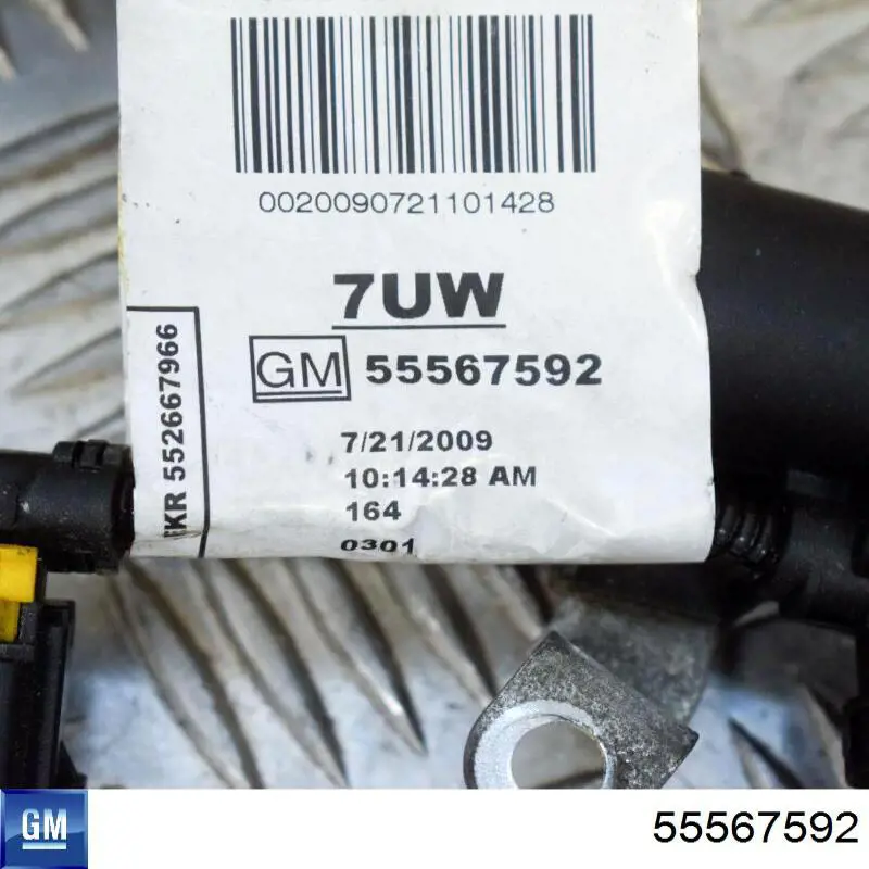 Desengate (ficha) do injetor de combustível 55567592 General Motors