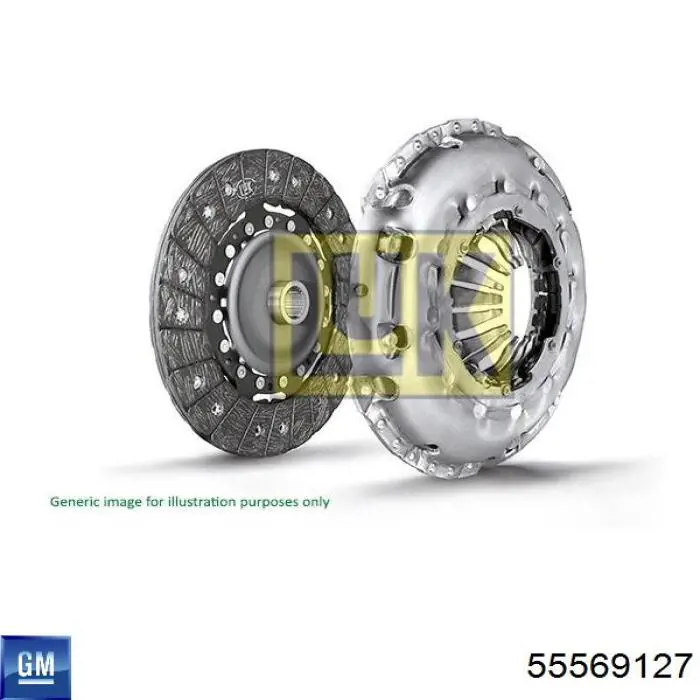 Disco de embraiagem General Motors 55569127 preço, a partir de 55,86 USD