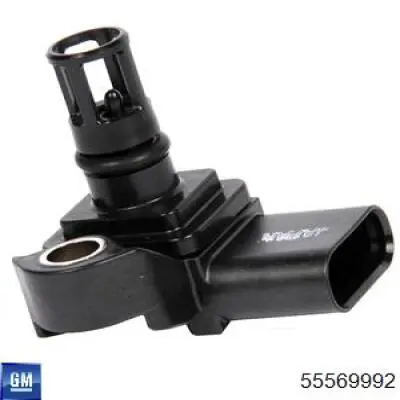 55569992 General Motors Sensor de pressão no coletor de admissão, MAP