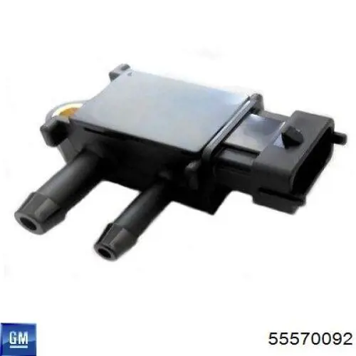 55570092 General Motors Sensor de pressão dos gases de escape