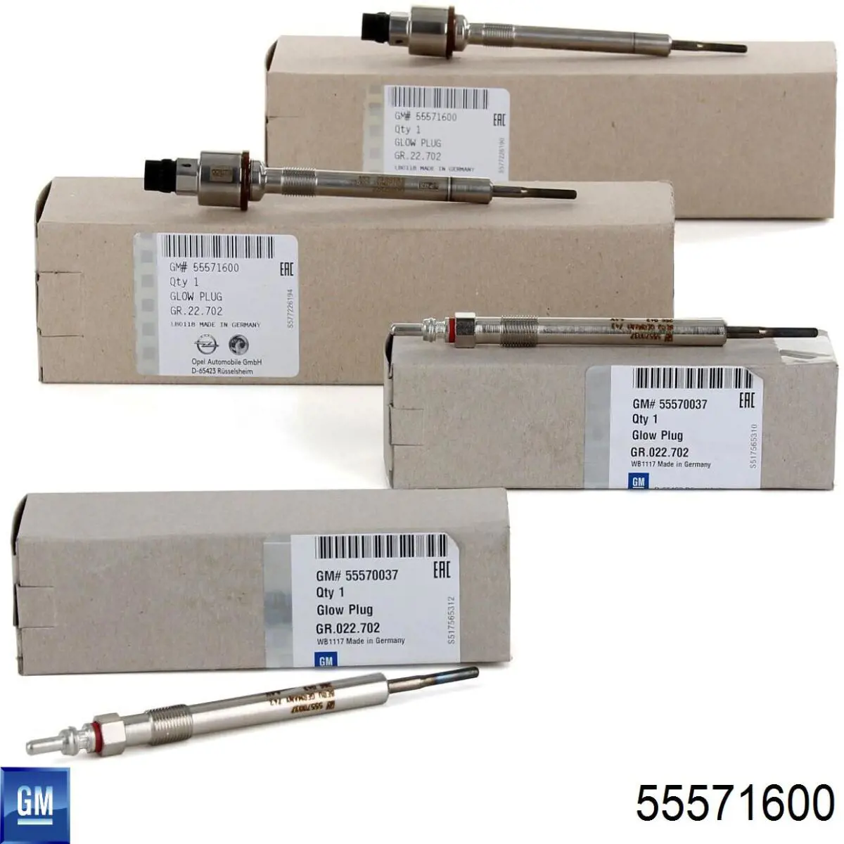 Vela de incandescência General Motors 55571600 preço, a partir de 22,13 USD