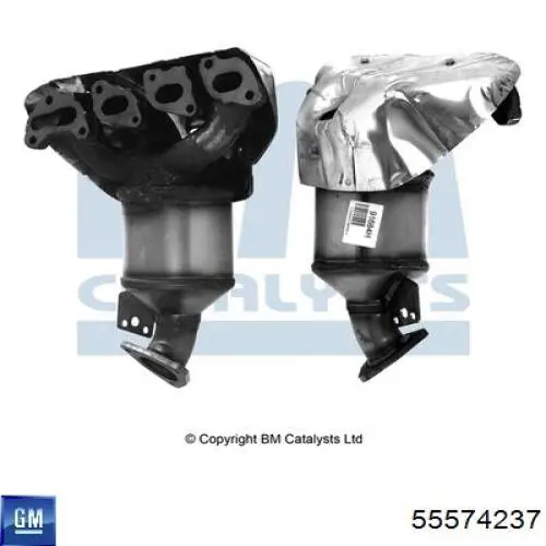 Tubo coletor de escape General Motors 25195105 preço, a partir de 313,07 USD