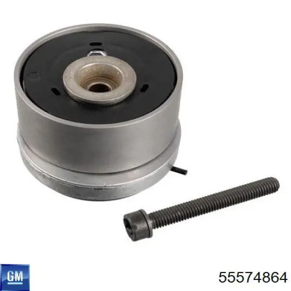 55574864 General Motors Rolo de reguladora de tensão da correia do mecanismo de distribuição de gás