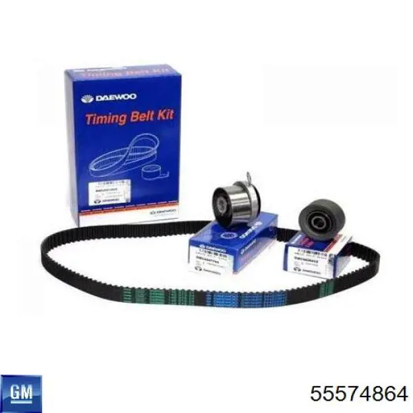 Compre 55574864 General Motors Rolo de reguladora de tensão da correia do mecanismo de distribuição de gás