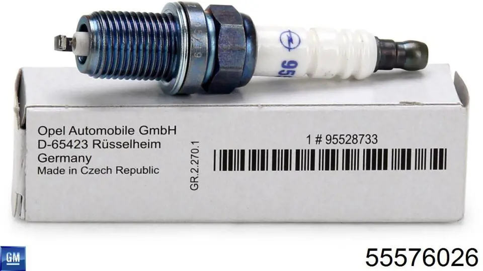 Vela de ignição General Motors 55576026