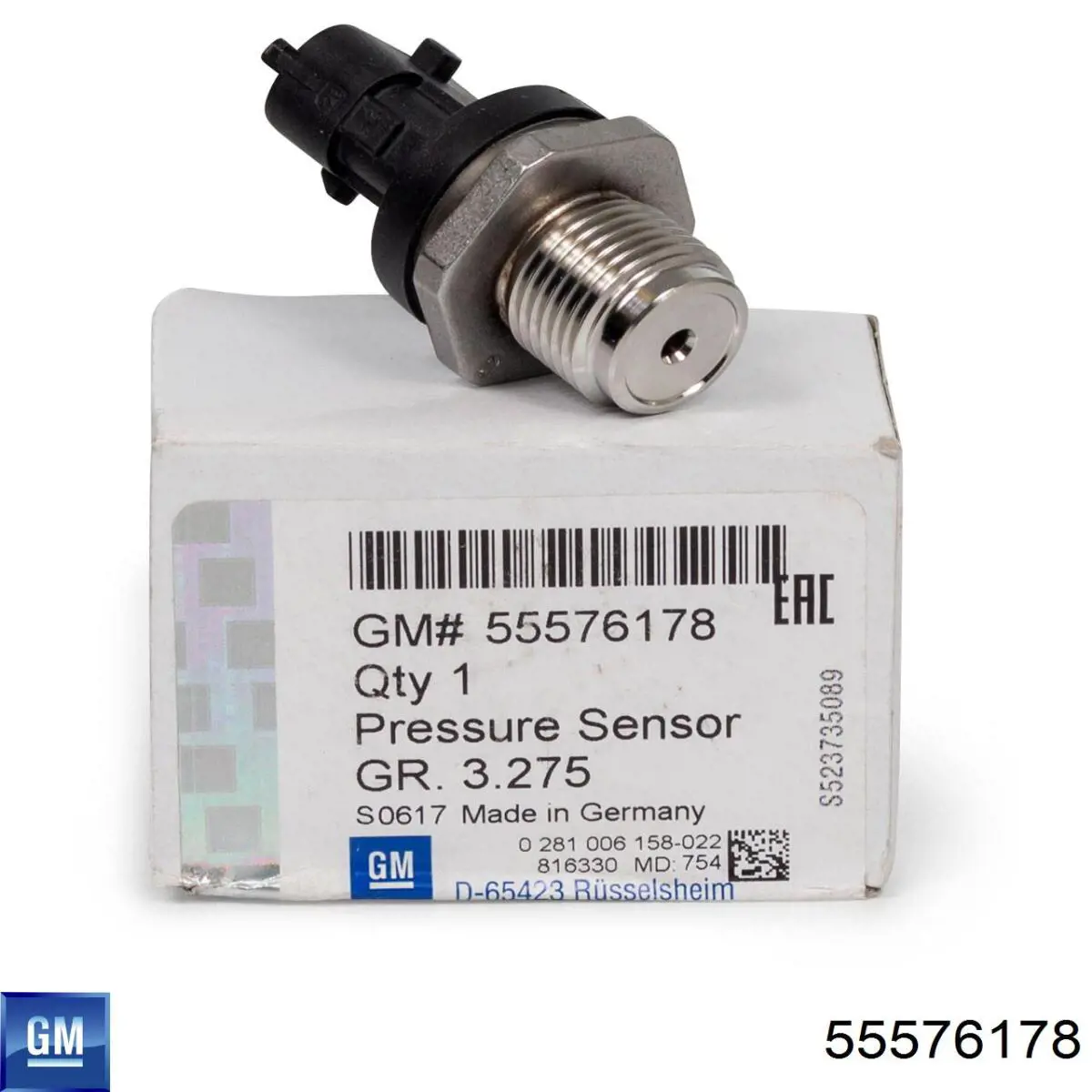 Sensor de pressão de combustível 55576178 General Motors