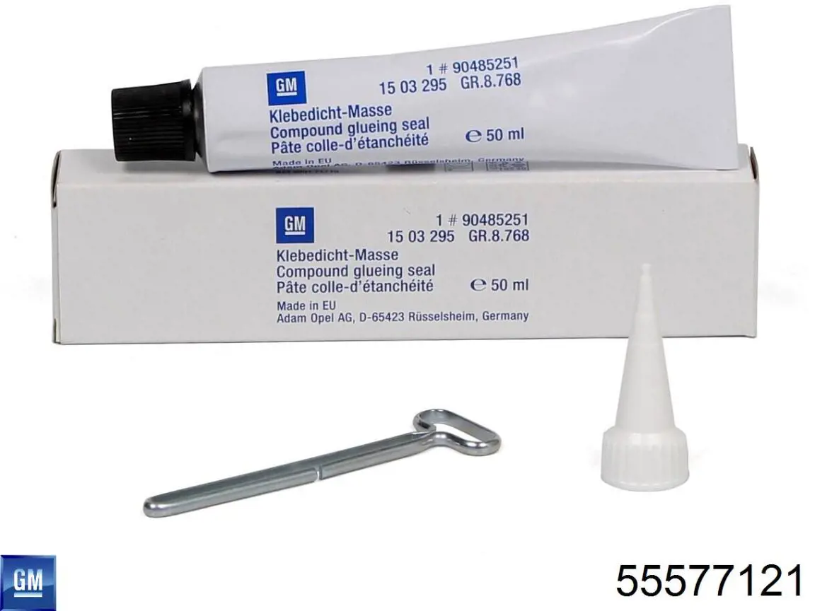 Vedante de tampa dianteira de motor General Motors 55577121