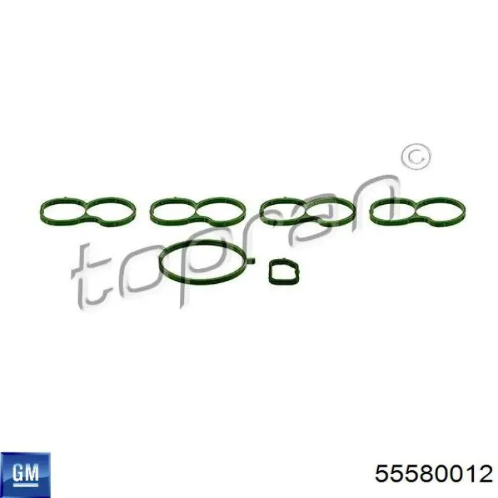 Compre 208980 Hans Pries (Topran) Vedante de tubo coletor de admissão