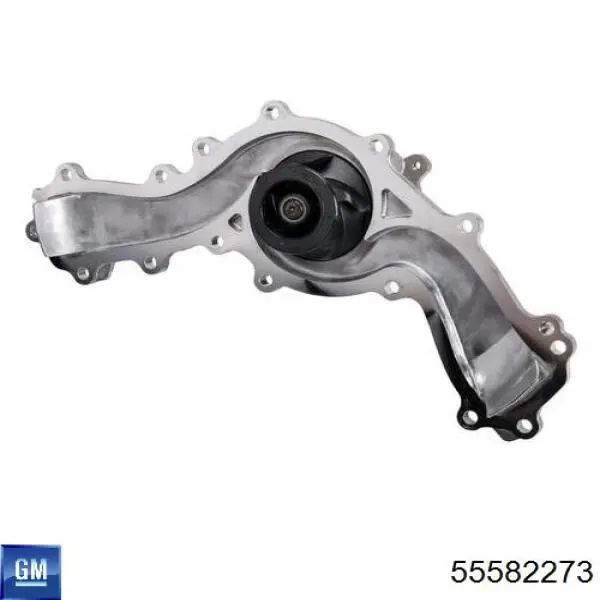 Bomba de água (bomba) de esfriamento General Motors 55582273