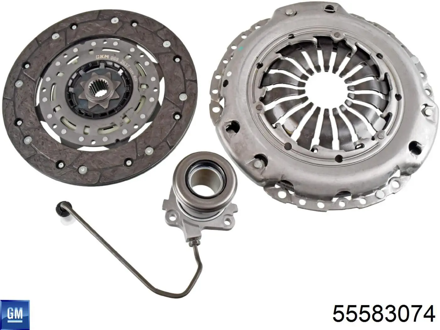Cilindro de trabalho de embraiagem montado com rolamento de desengate General Motors 55583074 preço, a partir de 68,10 USD