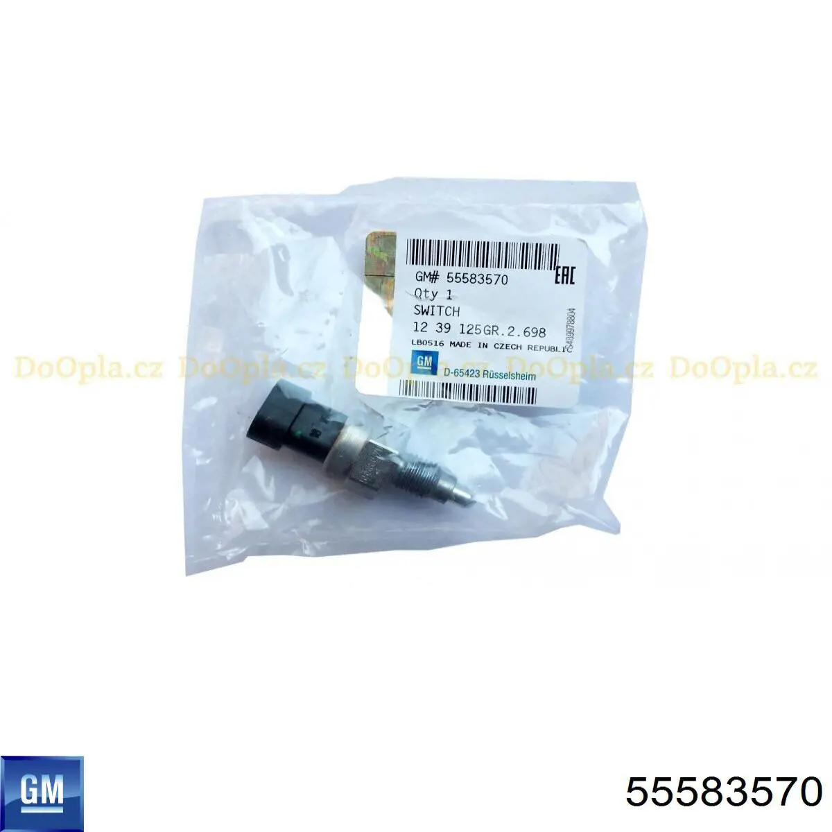 55583570 General Motors Sensor de ativação das luzes de marcha à ré