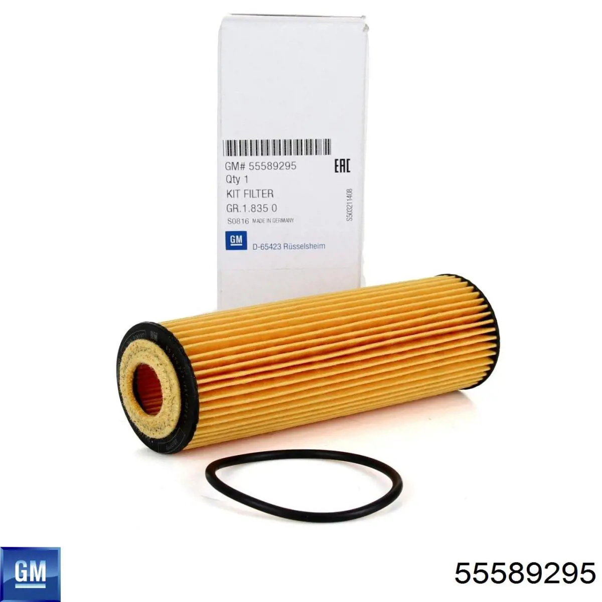 Filtro de óleo General Motors 55589295