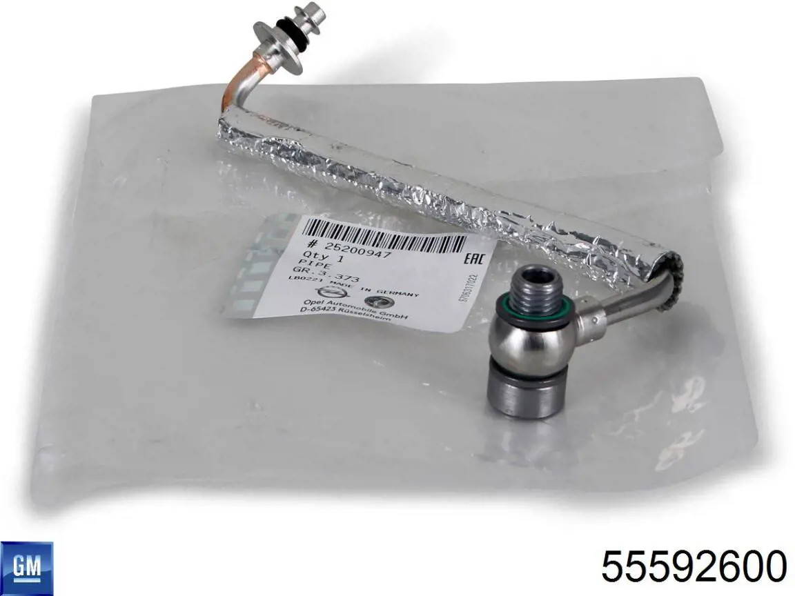 Tubo (mangueira) de fornecimento de óleo de turbina Opel 0860445 preço, a partir de 27,51 USD