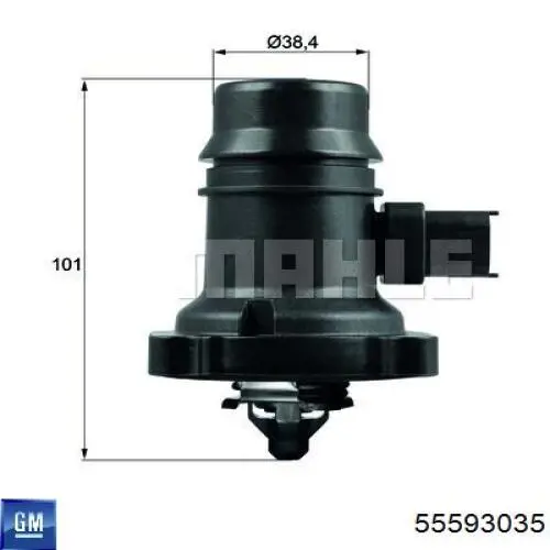 Termostato General Motors 55593035 preço, a partir de 35,61 USD