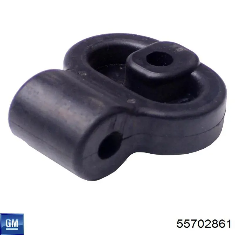 Coxim de fixação do silenciador 55702861 General Motors