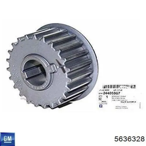 Engrenagem de cadeia da roda dentada de acionamento de cambota de motor General Motors 5636328 preço, a partir de 53,65 USD