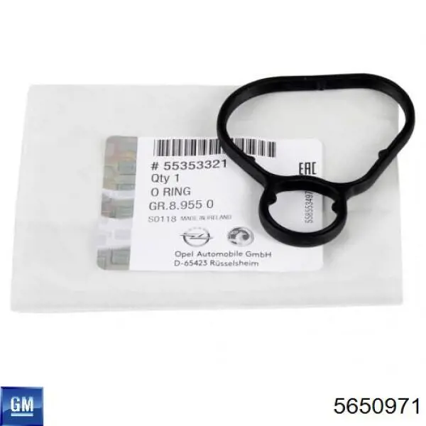 Compre 5650971 General Motors Vedante do conduto de óleo de refrigerador superior