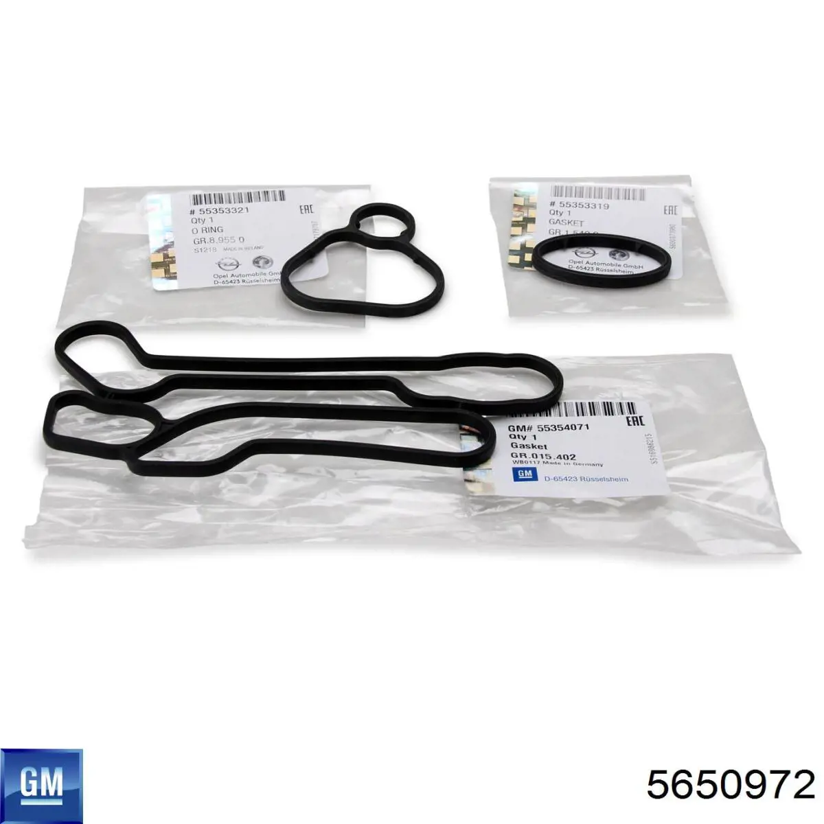5650972 General Motors Vedante de adaptador do filtro de óleo