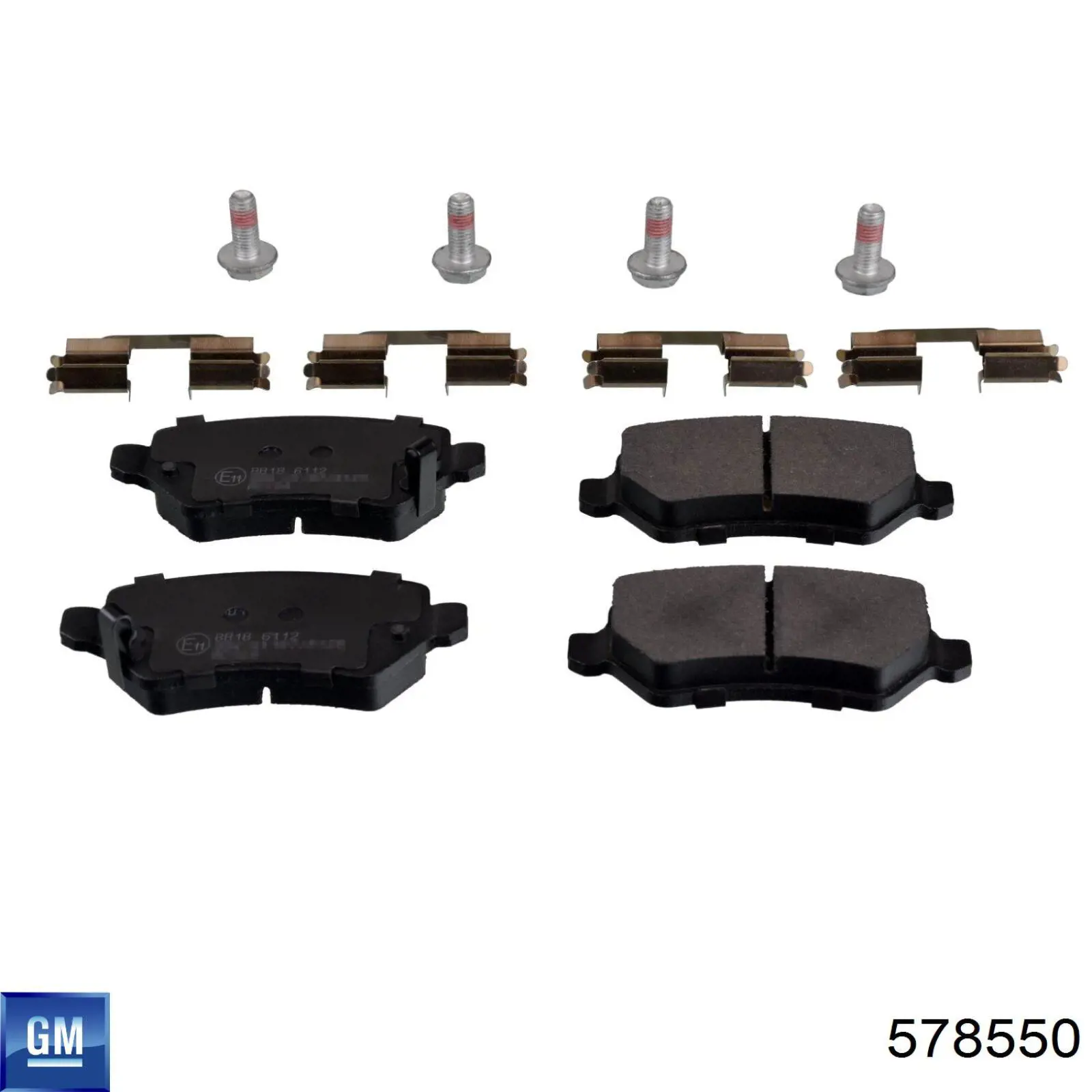 Compre 0578550 Opel Kit de reparação do freio de estacionamento