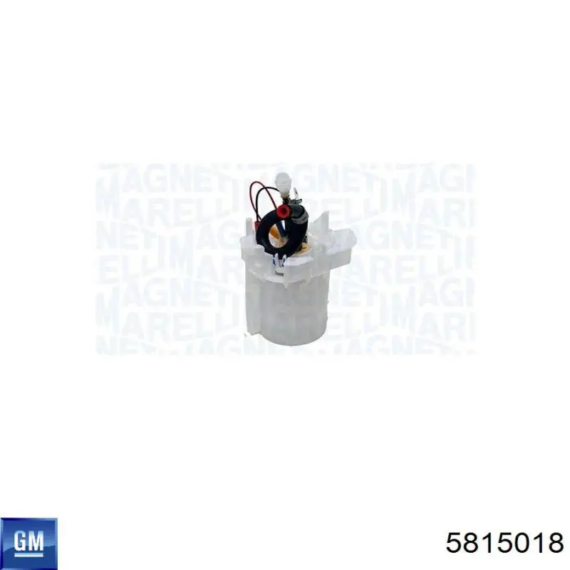Módulo de bomba de combustível com sensor do nível de combustível ESS0070A Magneti Marelli