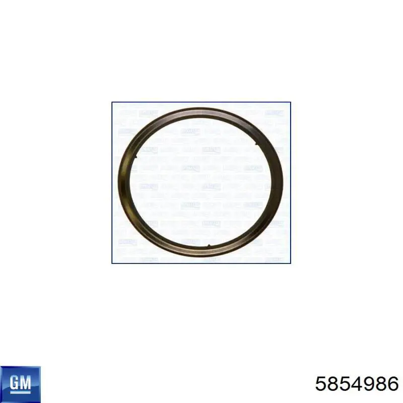 Vedante dianteiro de catalisador General Motors 5854986 preço, a partir de 3,37 USD