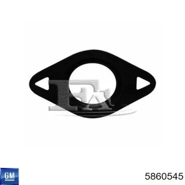 Compre 5860545 General Motors Vedante de turbina dos gases de escape, escape