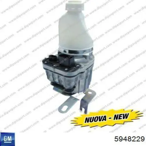 Bomba da Direção hidrâulica assistida 93190155 General Motors