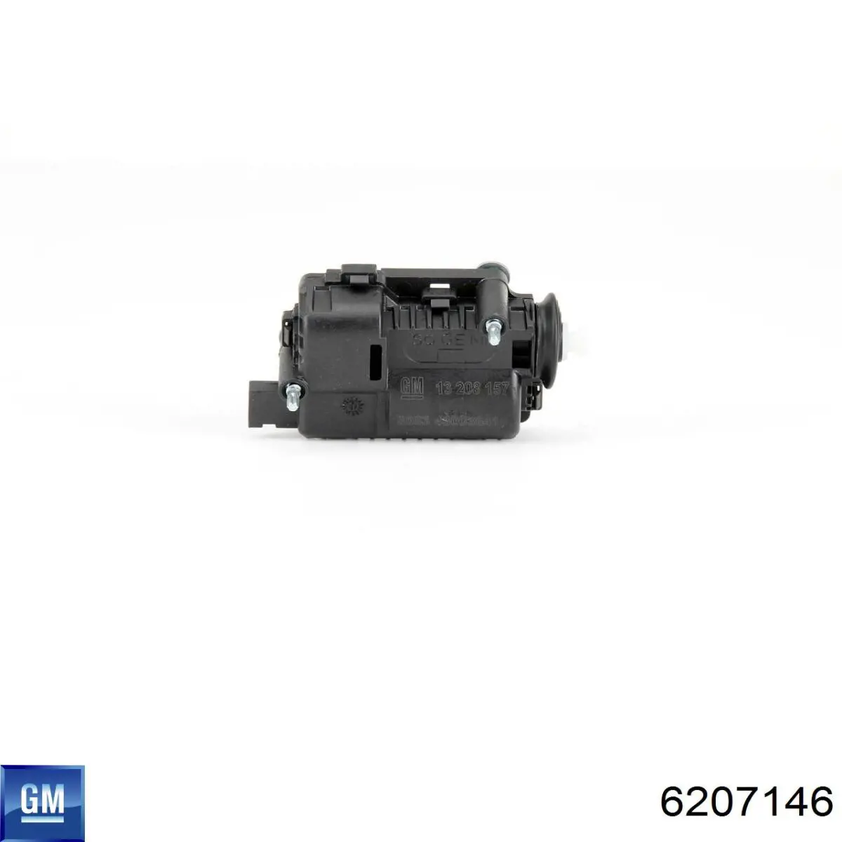 Motor acionador de abertura do alcapão de tanque 6207146 General Motors