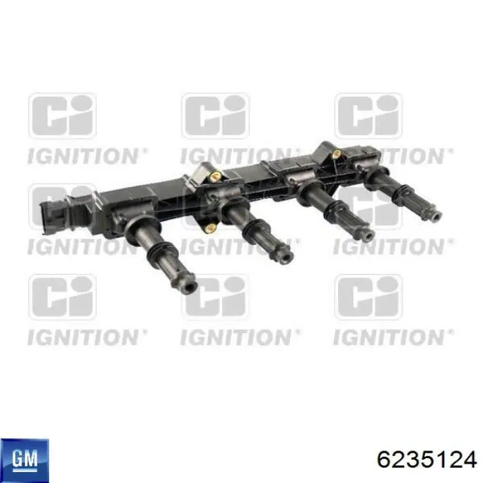 Bobina de ignição 6235124 General Motors
