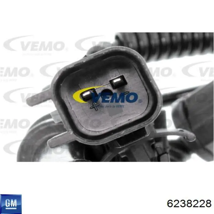 6238228 General Motors Sensor dianteiro de ABS