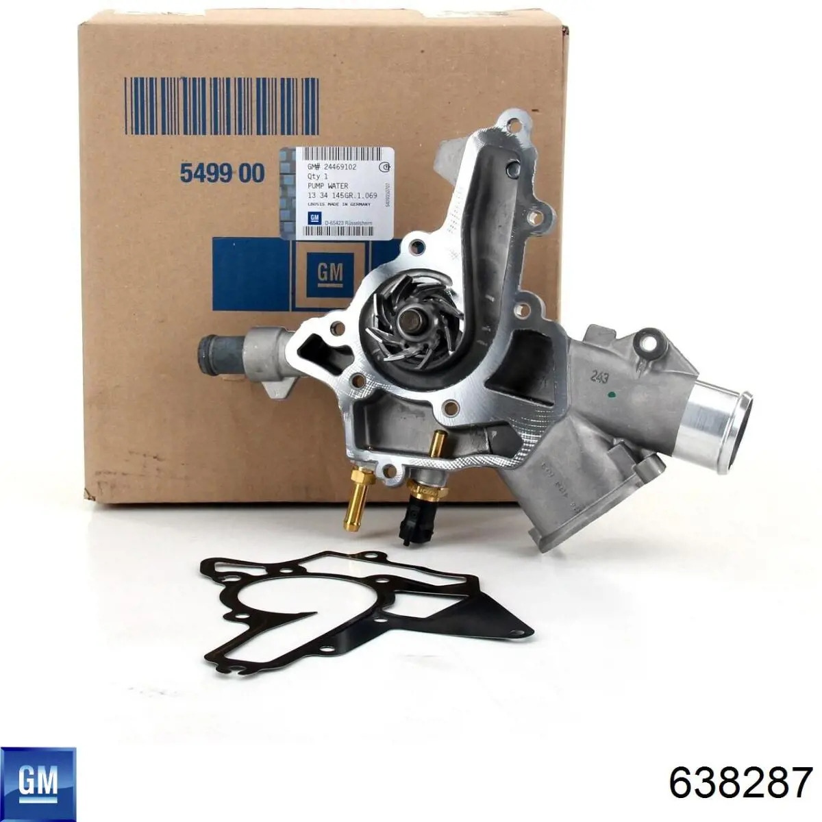 Compre 638287 General Motors Vedante de tampa dianteira de motor