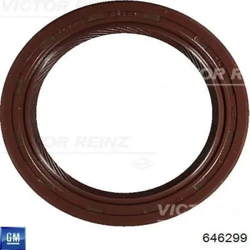 Vedação dianteira de cambota de motor 56900 Elring