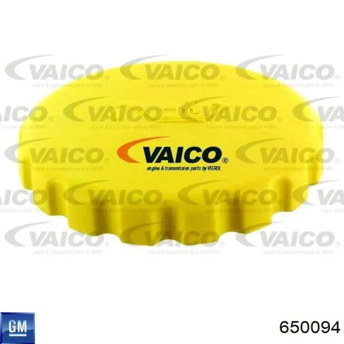 Tampa do gargalho de enchimento de óleo 650094 General Motors