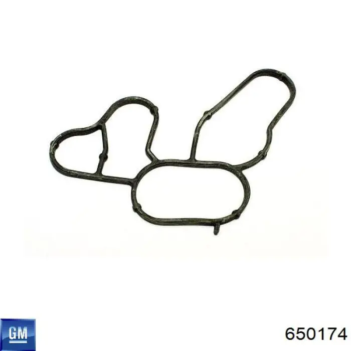 Vedante de adaptador do filtro de óleo 93177783 General Motors