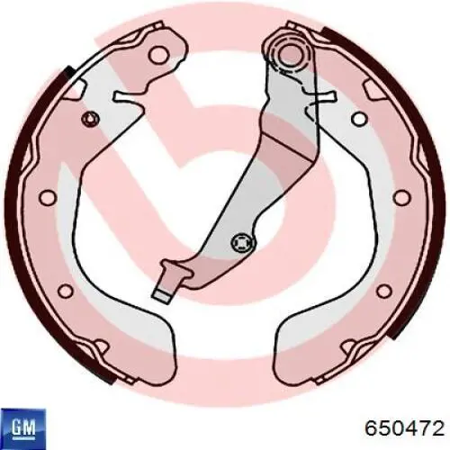 Vedante de adaptador do filtro de óleo 650472 General Motors