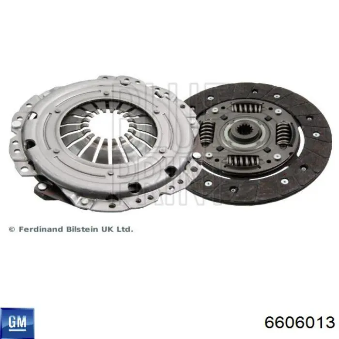 Kit de embraiagem (3 peças) Blue Print ADW193091 preço, a partir de 180,67 USD