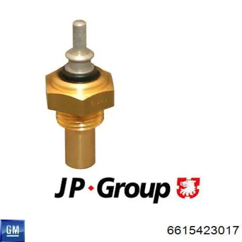 Sensor de temperatura do fluido de esfriamento 6615423017 General Motors