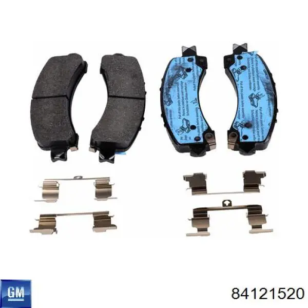 Sapatas do freio dianteiras de disco General Motors 84121520 preço, a partir de 49,42 USD