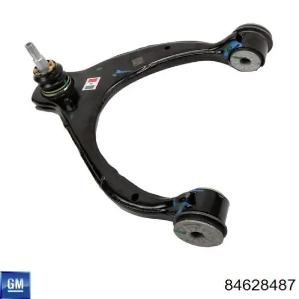 84628487 General Motors Braço oscilante superior esquerdo de suspensão dianteira