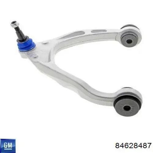 Compre 84628487 General Motors Braço oscilante superior esquerdo de suspensão dianteira