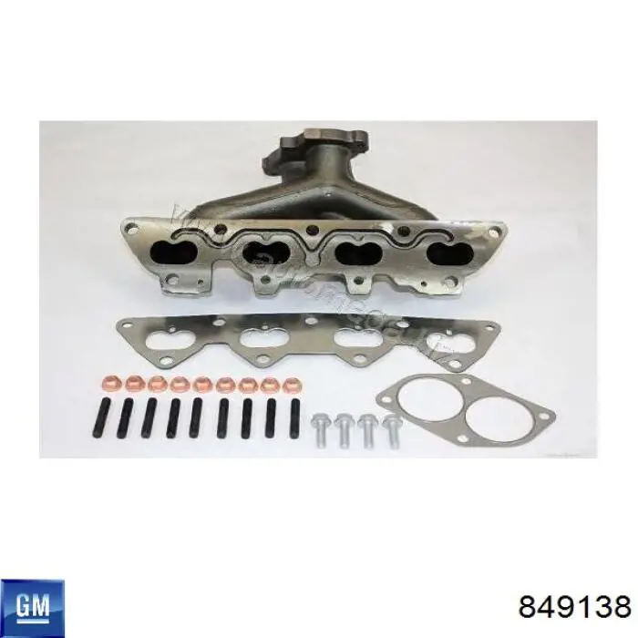 Compre 0849138 Opel Tubo coletor de escape