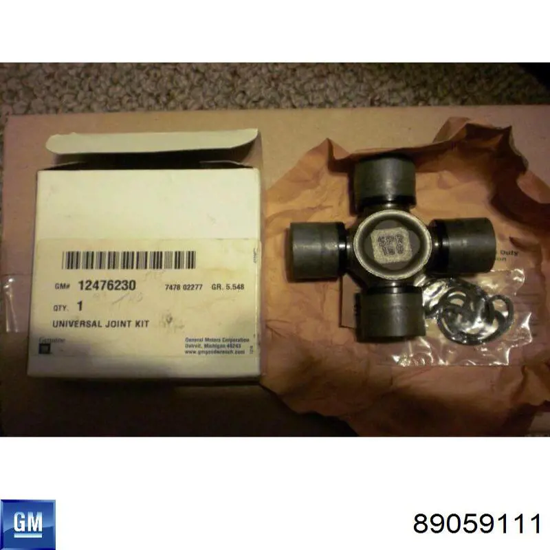 Compre 89059111 General Motors Cruzeta da junta universal traseira