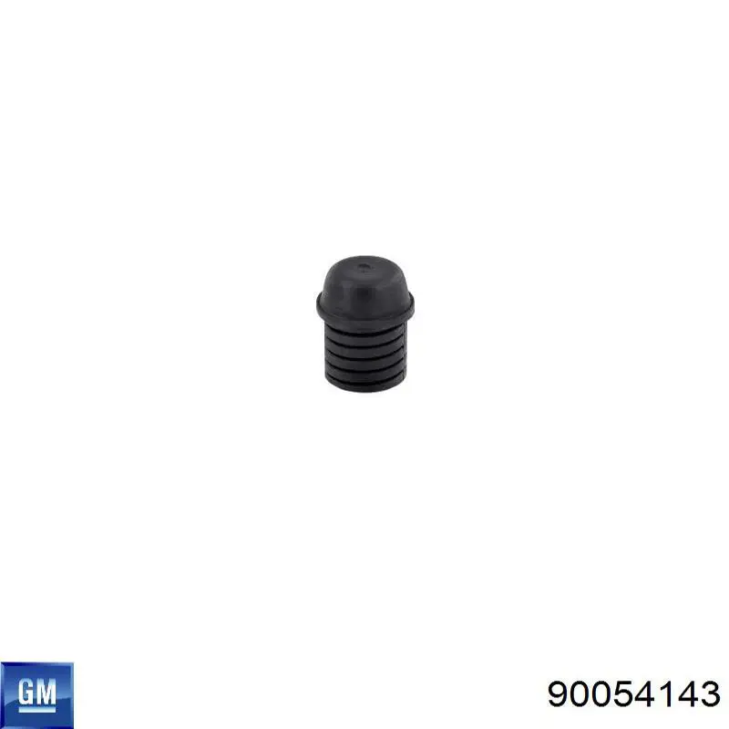 Pára-choque (grade de proteção) da capota 90054143 General Motors