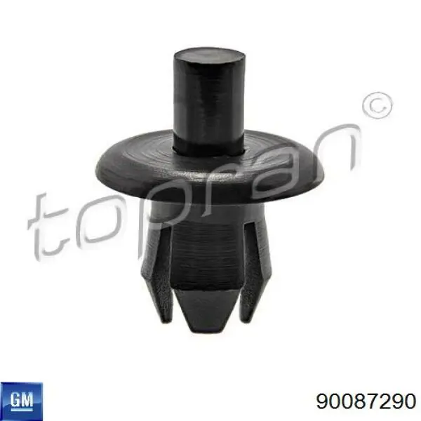 Cápsula (prendedor) de fixação do forro do pára-choque do pára-lama dianteiro General Motors 13350726 preço, a partir de 0,42 USD