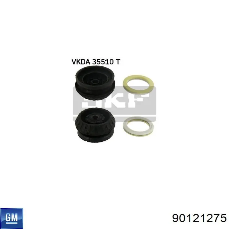 Rolamento de suporte do amortecedor dianteiro 90121275 General Motors