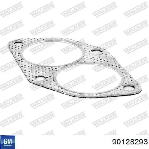 Vedante de tubo de admissão do silenciador 90128293 General Motors