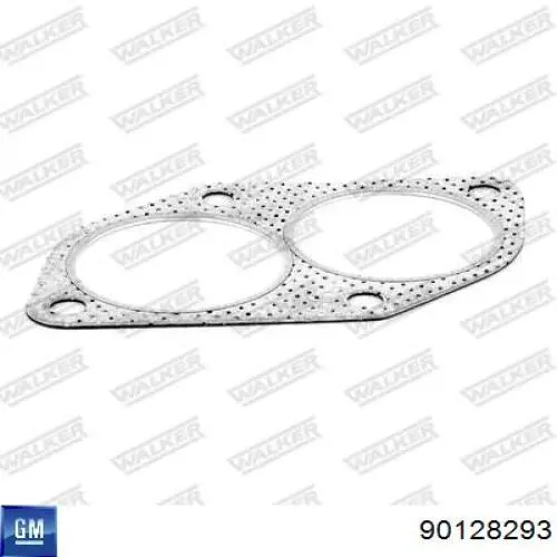 Compre 90128293 General Motors Vedante de tubo de admissão do silenciador
