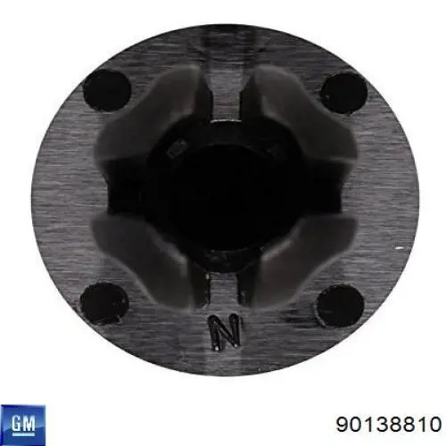 Cápsula (prendedor) de fixação do forro do pára-choque do pára-lama dianteiro General Motors 90138810 preço, a partir de 0,30 USD